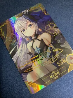 Herrscher Honkai Impact Holo Foil SSR Goddess Doujin TCG Anime Waifu Card Girl - Image 4