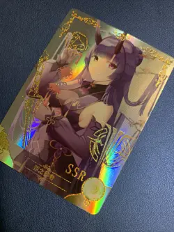 Raiden Mei Honkai Impact Holo Foil SSR Goddess Doujin TCG Anime Waifu Card Girl - Image 3