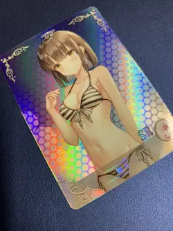 Megumi Kato Hot Boring 113 Holo Foil SR Goddess Doujin TCG Anime Waifu Card Girl - Image 4