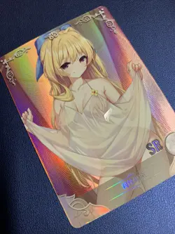 Ristarte Hero Cautious 114 Holo Foil SR Goddess Doujin TCG Anime Waifu Card Girl - Image 4