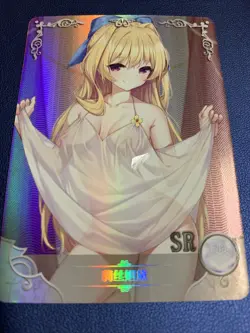 Ristarte Hero Cautious 114 Holo Foil SR Goddess Doujin TCG Anime Waifu Card Girl - Image 5