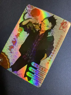 Genya Shinazugawa Cat R1029 Demon Slayer Goddess TCG Card Holo Doujin Anime Foil - Image 3