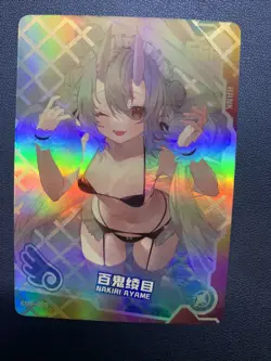Nakiri Ayame Hololive Hot SSR159 Swimsuit Goddess Waifu Card Girl Doujin Anime - Image 1