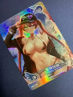 Marine Houshou Hololive Hot SSR160 Swimsuit Goddess Waifu Card Girl Doujin Anime - Image 4
