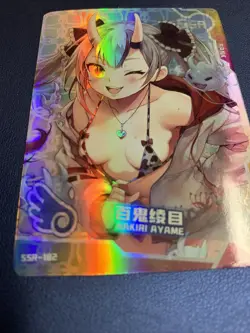 Nakiri Ayame Hololive Hot SSR182 Swimsuit Goddess Waifu Card Girl Doujin Anime - Image 5