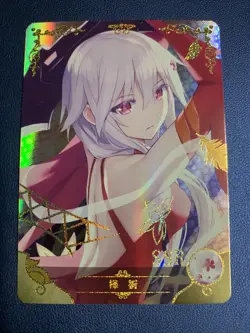 Inori Yuzuriha Guilty Crown 78 Foil SSR Goddess Doujin TCG Anime Waifu Card Girl - Image 1