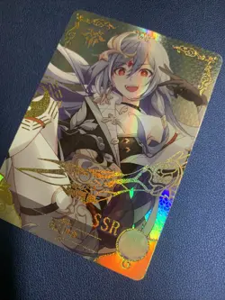 Herrscher Honkai Impact Holo Foil SSR Goddess Doujin TCG Anime Waifu Card Girl - Image 3