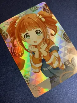 Yayoi Takatsuki Idolmaster Holo Foil SR Goddess Doujin TCG Anime Waifu Card Girl - Image 4