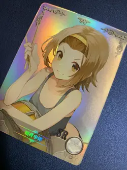 Ritsu Tainaka K-on! 102 Holo Foil SR Goddess Doujin TCG Anime Waifu Card Girl - Image 3