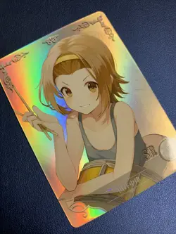 Ritsu Tainaka K-on! 102 Holo Foil SR Goddess Doujin TCG Anime Waifu Card Girl - Image 4