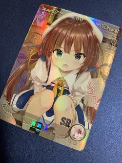 Ai Hinatsuru Ryuo Work 110 Holo Foil SR Goddess Doujin TCG Anime Waifu Card Girl - Image 3
