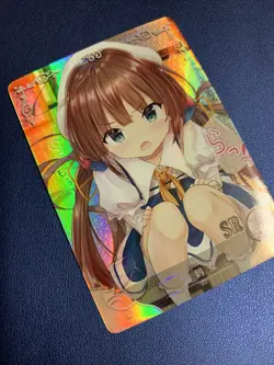 Ai Hinatsuru Ryuo Work 110 Holo Foil SR Goddess Doujin TCG Anime Waifu Card Girl - Image 4