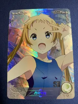 Sanae Dekomori Chunibyo 126SR Holo Foil Goddess Doujin TCG Anime Waifu Card Girl - Image 1