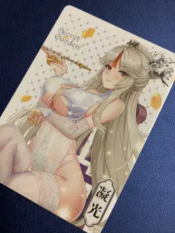 NingGuang Genshin 47 Swimsuit Secret Garden Goddess Waifu Card Girl Doujin Anime - Image 3