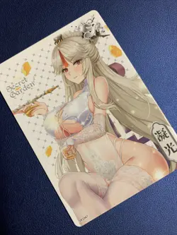 NingGuang Genshin 47 Swimsuit Secret Garden Goddess Waifu Card Girl Doujin Anime - Image 4
