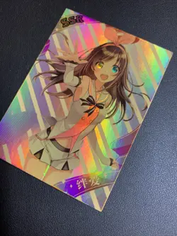 Virtual Idol Kizuna Ai NS-SSR002 Goddess Anime Waifu Card Girl TCG CCG Doujin - Image 3