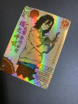 Obanai Iguro Cat R1021 Demon Slayer Goddess TCG Card Holo Doujin Anime Foil - Image 3