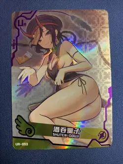 Shuten Douji Fate Order UR93 Swimsuit Goddess Waifu Card Girl Holo Doujin Anime - Image 1