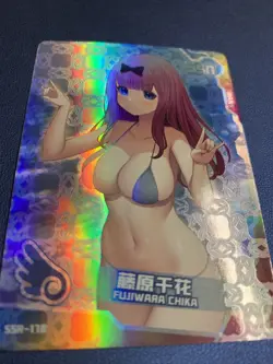 Chika Fujiwara Kaguya Love War 178 Swimsuit Goddess Waifu Card Girl Doujin Anime - Image 5