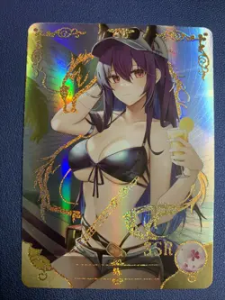 Ch’en Arknights Game 89 Holo Foil SSR Goddess Doujin TCG Anime Waifu Card Girl - Image 1