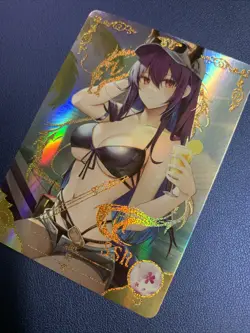 Ch’en Arknights Game 89 Holo Foil SSR Goddess Doujin TCG Anime Waifu Card Girl - Image 3