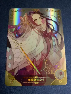 Shinobu Kochou Demon 99 Holo Foil SSR Goddess Doujin TCG Anime Waifu Card Girl - Image 1