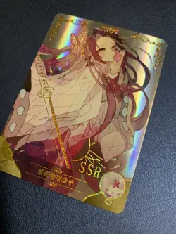 Shinobu Kochou Demon 99 Holo Foil SSR Goddess Doujin TCG Anime Waifu Card Girl - Image 3