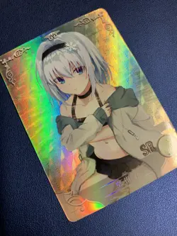 Ginko Sora Ryuo Work 109 Holo Foil SR Goddess Doujin TCG Anime Waifu Card Girl - Image 4