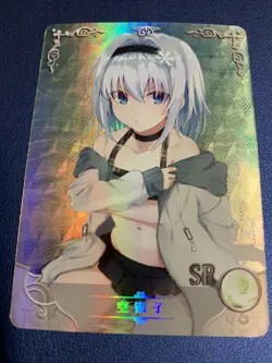 Ginko Sora Ryuo Work 109 Holo Foil SR Goddess Doujin TCG Anime Waifu Card Girl - Image 5