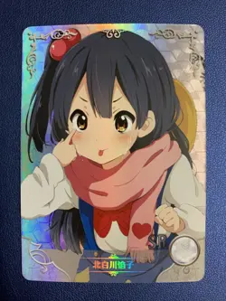 Anko Kitashirakawa 10m 121 Holo Foil SR Goddess Doujin TCG Anime Waifu Card Girl - Image 1