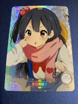 Anko Kitashirakawa 10m 121 Holo Foil SR Goddess Doujin TCG Anime Waifu Card Girl - Image 5