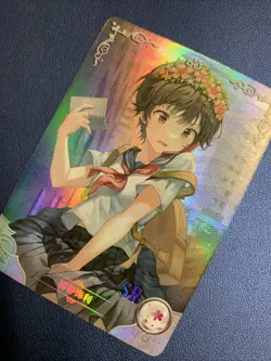 Uiharu Kazari Magical 123 Holo Foil SR Goddess Doujin TCG Anime Waifu Card Girl - Image 3