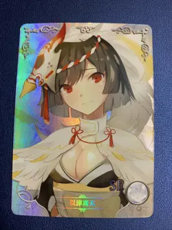 Itsumade Onmyoji Story 131 SR Holo Foil Goddess Doujin TCG Anime Waifu Card Girl - Image 1