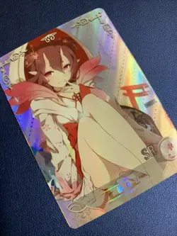 Momo Sei Onmyoji Story 133 SR Holo Foil Goddess Doujin TCG Anime Waifu Card Girl - Image 4
