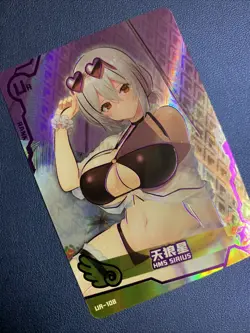 HMS Sirius Azur Lane UR108 Swimsuit Goddess Waifu Card Girl Holo Doujin Anime - Image 4