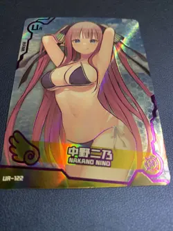 Nino Nakano Quintuplets Hot UR122 Swimsuit Goddess Waifu Card Girl Doujin Anime - Image 5