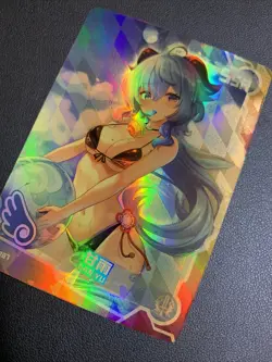 GanYu Holo Hot Genshin Impact 187 Swimsuit Goddess Waifu Card Girl Doujin Anime - Image 3