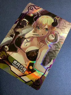 Choco Yuzuki Hololive UR115 Swimsuit Goddess Waifu Card Girl Holo Doujin Anime - Image 3