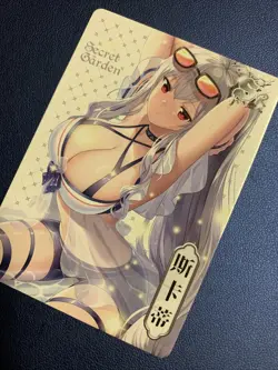 Rossiya Azur Lane 63 Swimsuit Secret Garden Goddess Waifu Card Girl Doujin Anime - Image 3