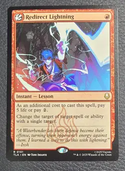 Redirect Lightning Avatar: The Last Airbender Regular MTG NM Magic Card - Image 1
