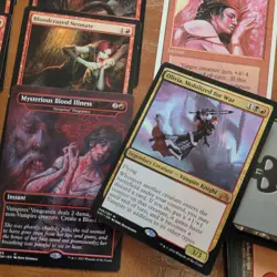 Olivia Mythic Rare **VAMPIRES** Tribal Custom COMMANDER MAGIC DECK 100 MTG Cards - Image 1