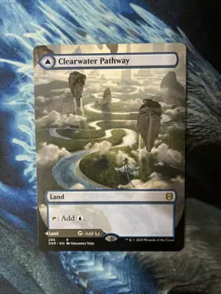 MTG / Clearwater Pathway / ZNR / #286 / Regular (Borderless) / Rare / NM - Image 1