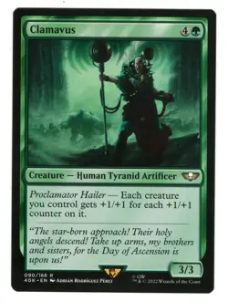MTG Clamavus Universe Beyond Warhammer 40k Magic the Gathering TCG - Image 1