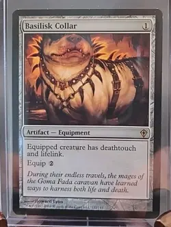 Basilisk Collar Worldwake MTG Regular Lightly Played - Image 3