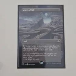 Maze of Ith Dominaria Remastered Rare Land 456 Regular Mark Tedin 2023 English - Image 1