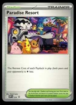 Pokemon World Championship 2025 English Paradise Resort SVP 224 Anaheim Promo 12 - Image 1