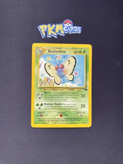 Pokemon TCG Butterfree Southern Islands 9/18 Regular MP. - Image 1
