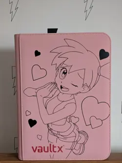 Vault X - 9 Pocket Zip Binder Folder - Pink Pokemon Misty's Favour - Image 1