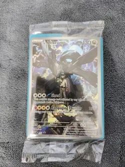 N's Zekrom 031 Ascended Heroes ETB Promo Pokemon Center Stamp - SEALED IN HAND - Image 1
