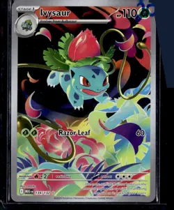 Pokemon TCG - Ivysaur 134/132 Illustration Rare- Mega Evolutions - Image 1